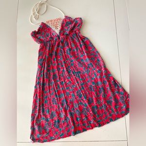 Free People Beaded Halter Mini Dress